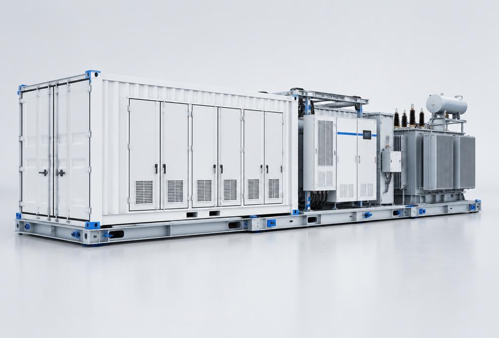 5.64 MWh / 2.8 MW AC-DC Integrated ESS energy storage product
